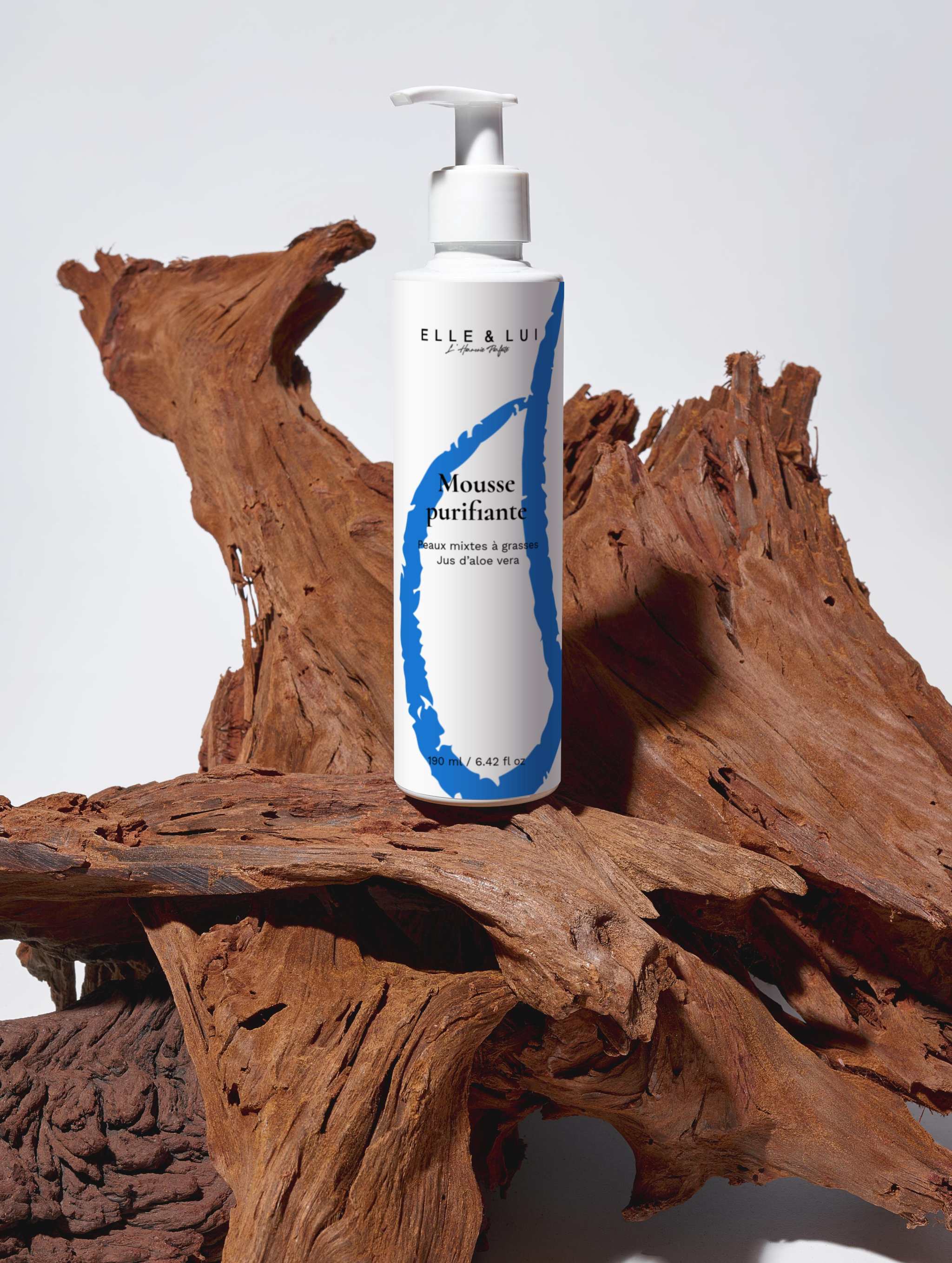 Mousse purifiante de la Boîte de collection Éclat pour nettoyage et hydratation profonde de la peau